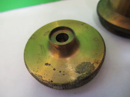 Carl Zeiss AG Germany Antique Brass Parts Microscope Part