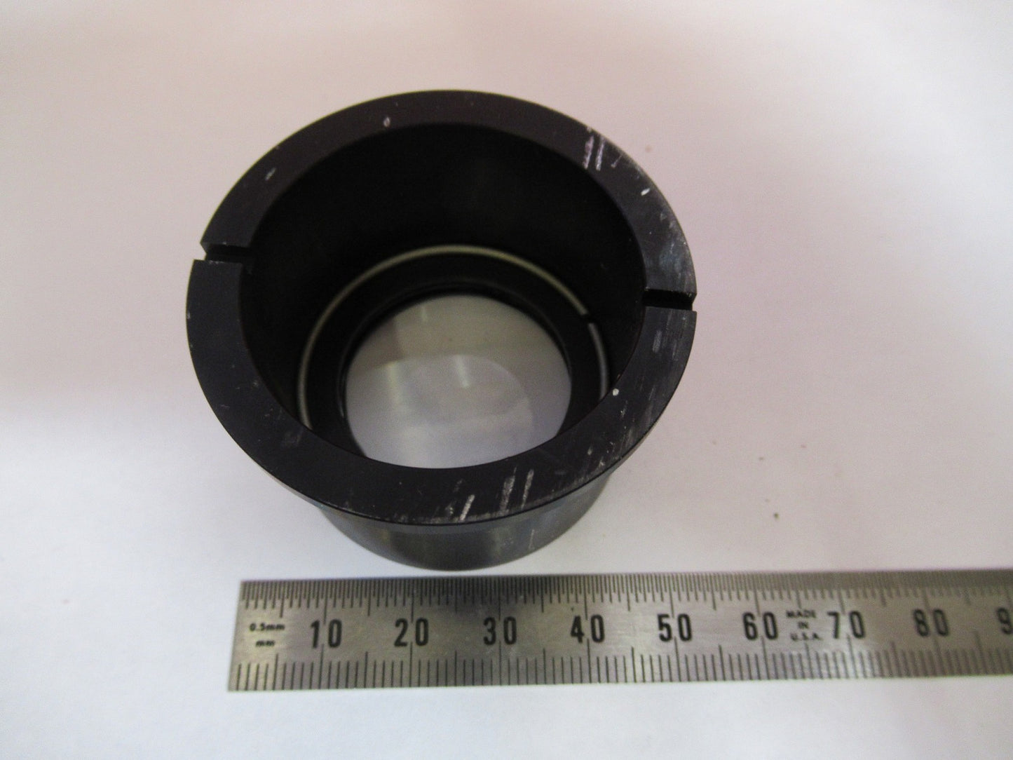 LEICA LEITZ GERMANY DMRB ILLUMINATOR LENS MICROSCOPE PART AS PICTURED T8-B-06