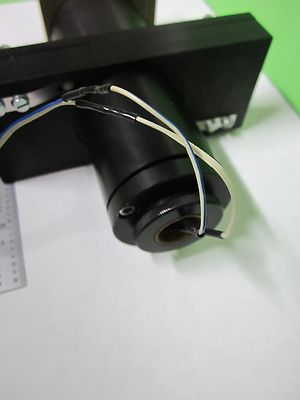 MICROSCOPE PART POLYVAR REICHERT LEICA INTERNAL LENS + DETECTOR AS IS BIN#S6-13
