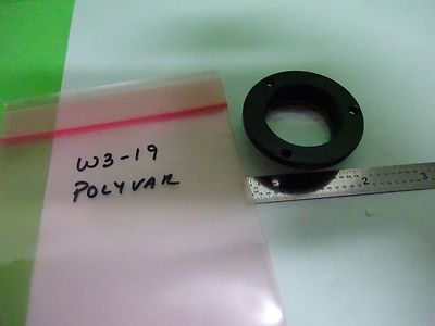 MICROSCOPE PART POLYVAR REICHERT LEICA LENS OPTICS AS IS BIN#W3-19
