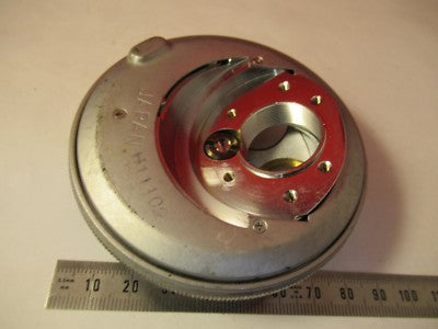 Olympus Japan Brass Nosepiece Microscope Part