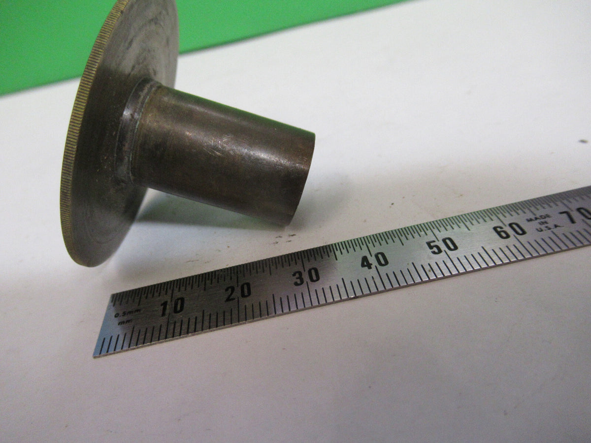 Antique Brass Bausch & Lomb Pol Polarizer Microscope Part