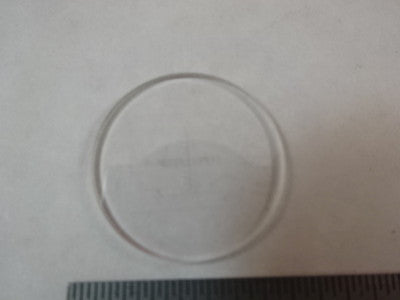 OPTICAL MICROSCOPE RETICLE 24 mm DAMETER OPTICS AS PICTURED &J8-B-04