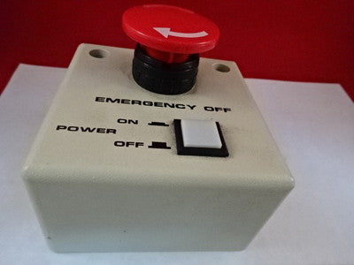 Emergency Stop Off Mushroom Switch Zygo Cut Off B