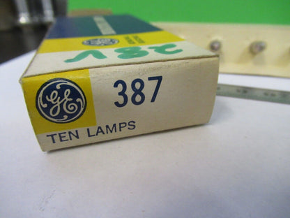 LOT 7 PCS GE GENERAL ELECTRIC 387 28V LAMP BULB AS PICTURED 8X-A-46