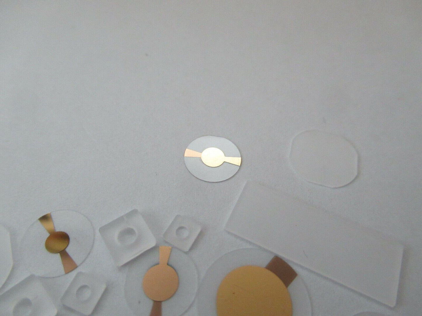 LOT BLANK PIEZOELECTRIC QUARTZ CRYSTAL X- Y- YX-CUT PIEZO SENSOR AS PIC #F5-A-65