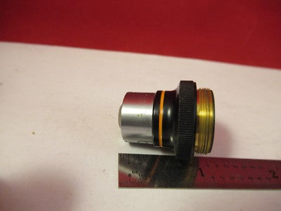 OLYMPUS JAPAN OBJECTIVE M10 10X MICROSCOPE PART OPTICS AS PICTURED &75-B-18