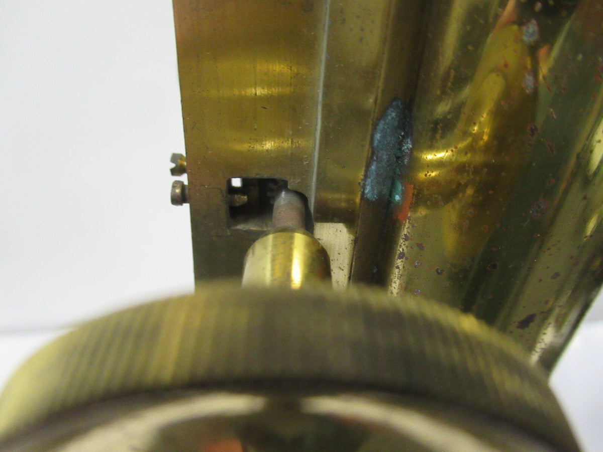 For Parts or repair ANTIQUE BRASS HENRY CROUCH LONDON INCOMPLETE MICROSCOPE #LOB