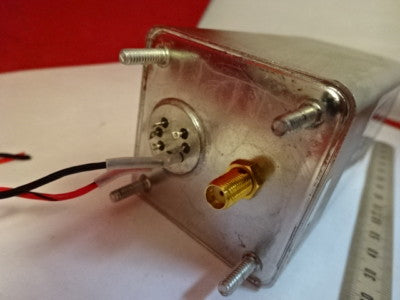 WENZEL MITEQ 5 MHz LOW PHASE NOISE QUARTZ OSCILLATOR FREQUENCY STANDARD #6V-A-33