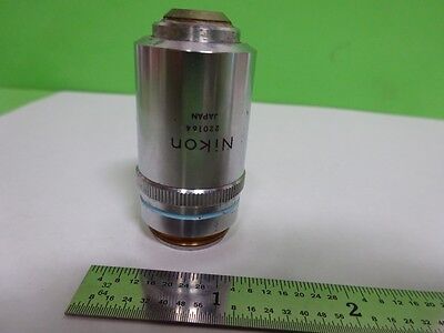 MIKROSKOPTEIL NIKON OBJECTIVE M PLAN 40X OPTICS WIE IST BIN#72-50