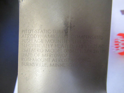 Aircraft Pitot Tube 0856TE1 Rosemount Aerospace Goodrich
