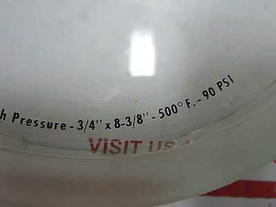 PYREX SIGHT GLASS WINDOW HIGH PRESSURE ANNULAR EDGE sku#27