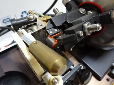 OPTICAL ROTATOR FIXTURE HOLDER PROFESSIONAL POSITIONING LASER OPTICS AS IS &LOB