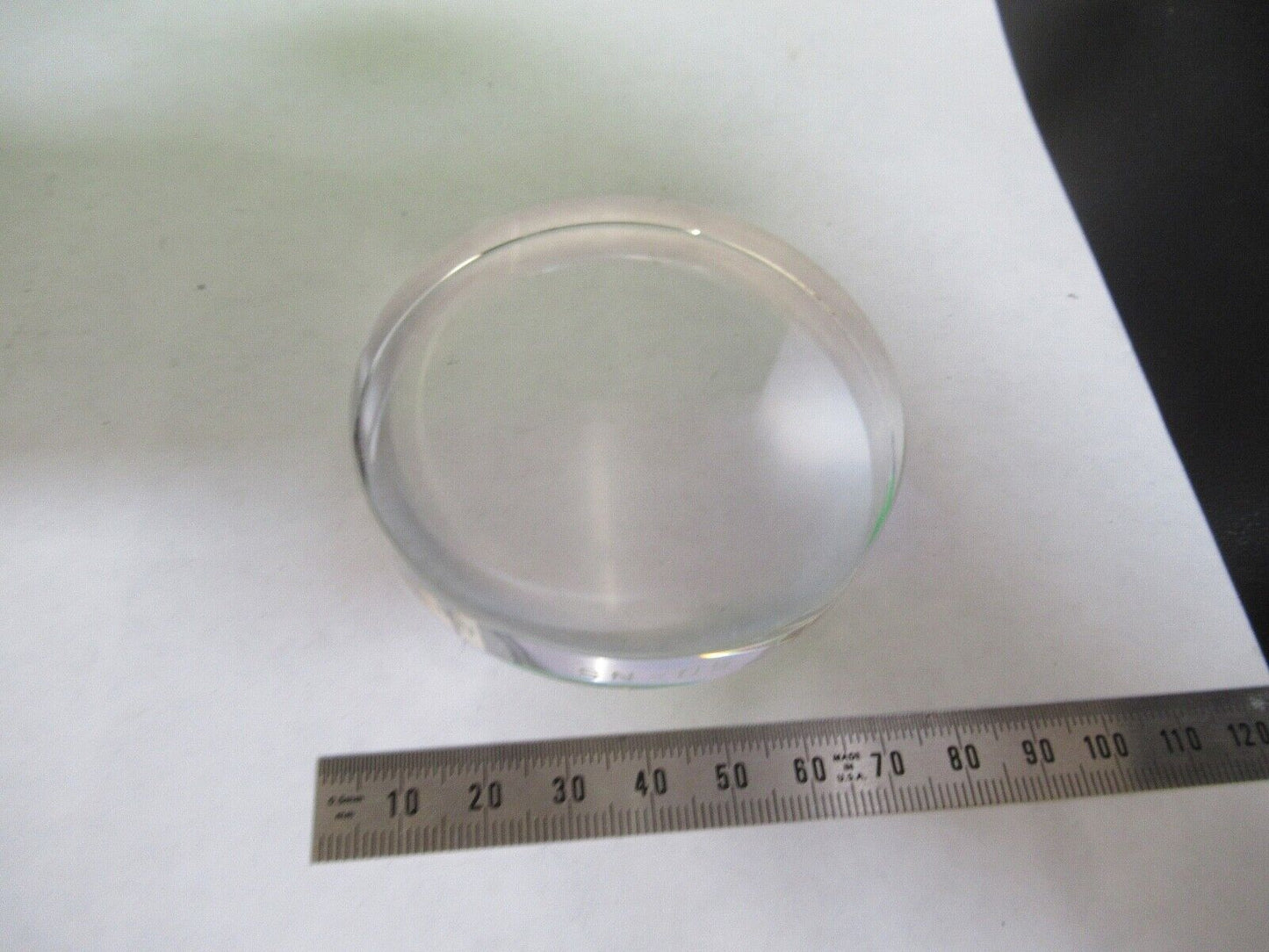 OPTICAL FLAT 3" FUSED SILICA VERY NICE PRO LASER OPTICS  AS PICTURED G7-A-58