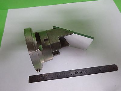 MICROSCOPE PART MOUNTED MIRROR DMRM DMR LEICA GERMANY OPTICS AS IS BIN#A3-N-02
