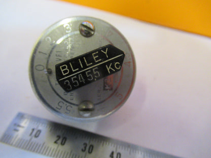 BLILEY ELECTRIC VF-1 QUARTZ CRYSTAL RARE FREQUENCY CONTROL AS PICTURED #1E-FT-59