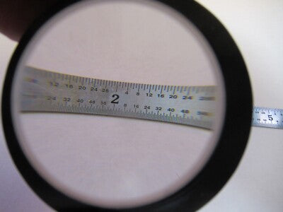 Large Highly Convex Optical Lens Rare Optics Mil Spec