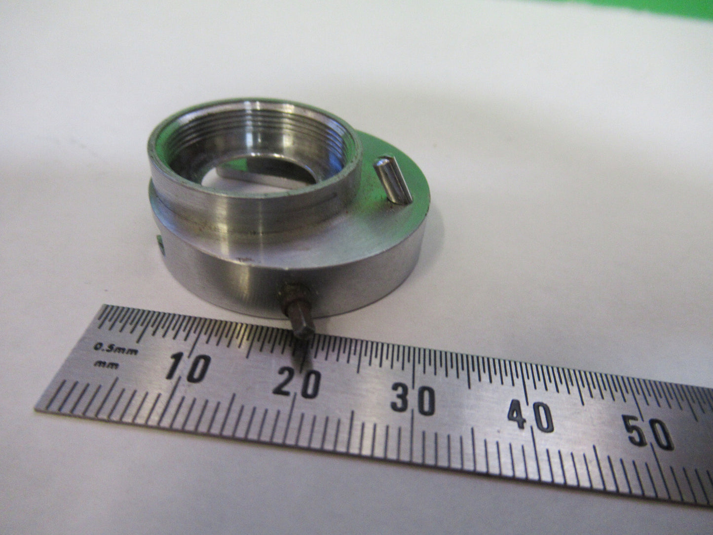 LEITZ WETZLAR GERMANY POL HOLDER OBJECTIVE MICROSCOPE PART AS PICTURED &S2-C-66