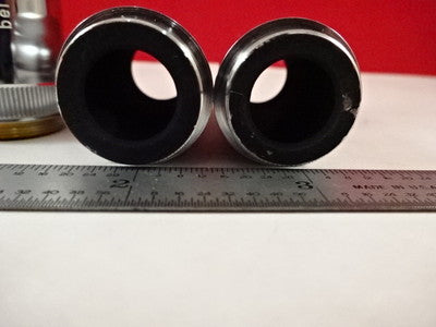 MICROSCOPE PART CARL ZEISS OBJECTIVE REDUKTIONSSYSTEM 1:10 OPTICS AS IS #Q8-A-02