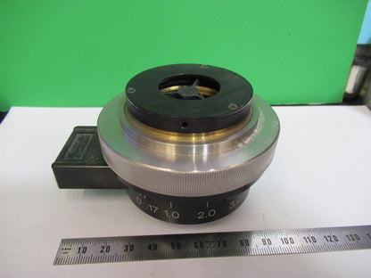 OLYMPUS JAPAN REFLECTIVE CONDENSER 15X OPTIC MICROSCOPE PART AS PICTURED T4-A-24