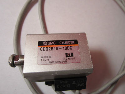 CONTROL SMC CYLINDER PNEUMATIC JAPAN AUTOMATION CDQ2B16-10DC OPTICS BIN #7B