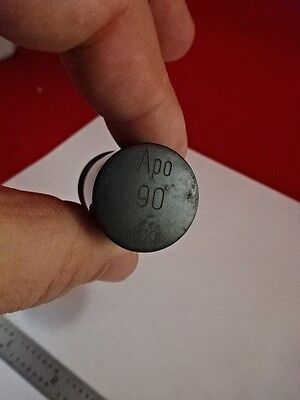 EMPTY VINTAGE BRASS ZEISS OBJECTIVE CONTAINER MICROSCOPE PART AS IS &33-A-17