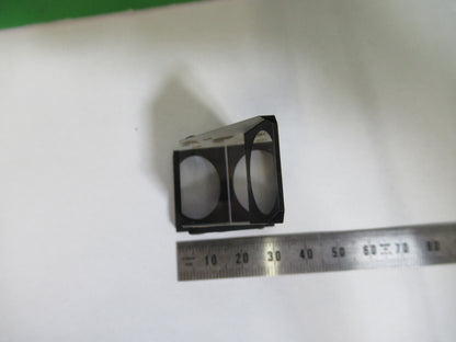 MICROSCOPE PART LEITZ WETZLAR GERMANY PRISM MOUNTED OPTICS AS PICTURED 80-B-06