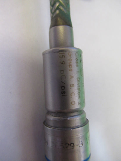 MEGGITT ENDEVCO 522M25A HIGH TEMP PIEZO PRESSURE SENSOR AS PICTURED &TB-4-X