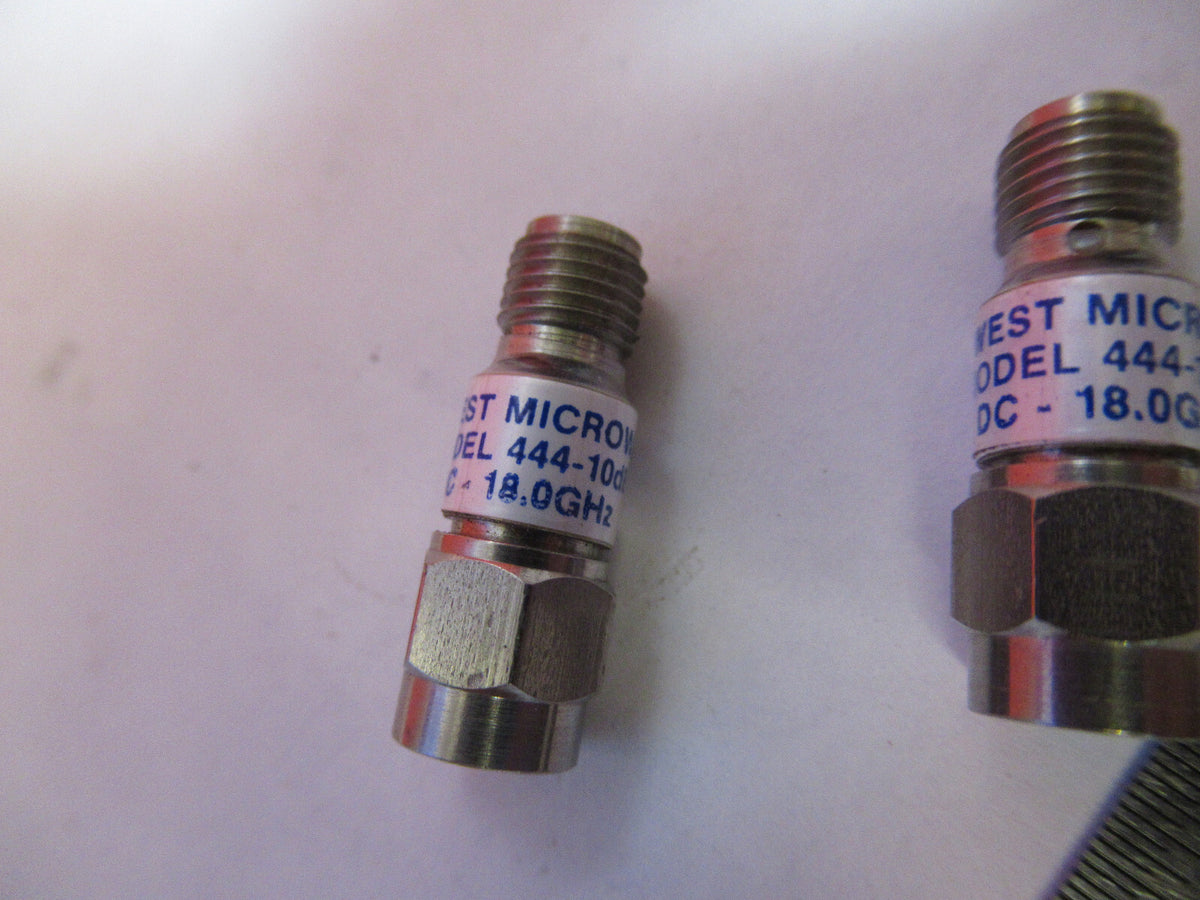MIDWEST MICROWAVE MODEL DC-18 GHz RF ATTENUATOR FREQUENCY AS PICTURED 6V-FT-73