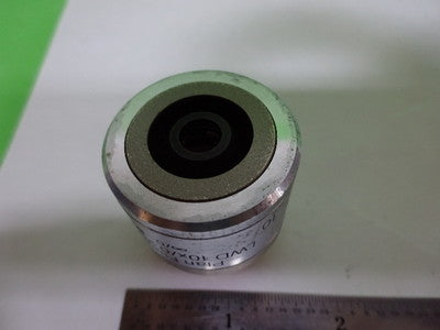 MICROSCOPE PART REICHERT POLYVAR OBJECTIVE LWD FLUOR 10X OPTICS AS IS #AI-17