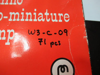 LAMP BULB OSHINO MINI LAMP LOT 71 PIECES R83MF 5V  AS PICTURED W3-C-09