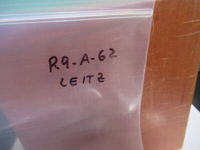 EMPTY WOOD BOX LEITZ WETZLAR GERMANY MICROSCOPE PART AS PICTURED R9-A-62
