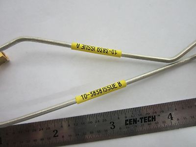 LOT OF TWO HARDLINE COAXIAL CABLES RF MICROWAVE FREQUENCY BIN#F3-55