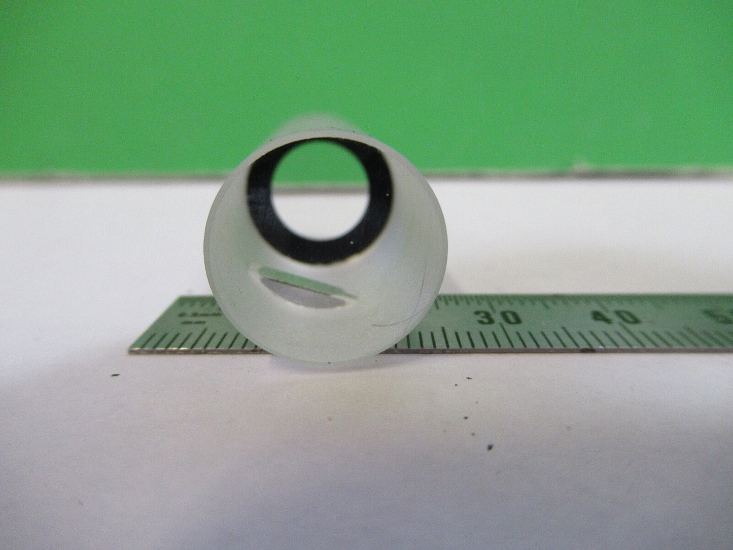 WILD HEERBRUGG BLOCK LENS + RETICLE TICKS MICROSCOPE PART AS PICTURED 18-FT-41