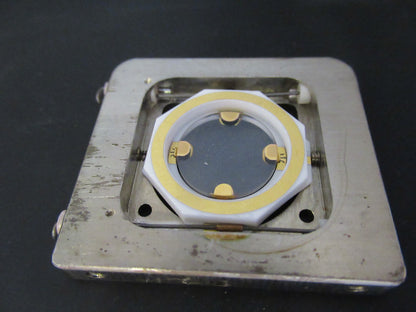 BENDIX FLATPACK LATERAL FIELD QUARTZ CRYSTAL UNKNOWN FREQUENCY AS PIC #FT-1-A-80