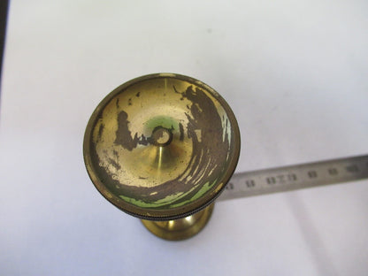ANTIQUE BAUSCH LOMB BRASS SET OF KNOBS FRAME MICROSCOPE PART AS PICTURED G5-A-49
