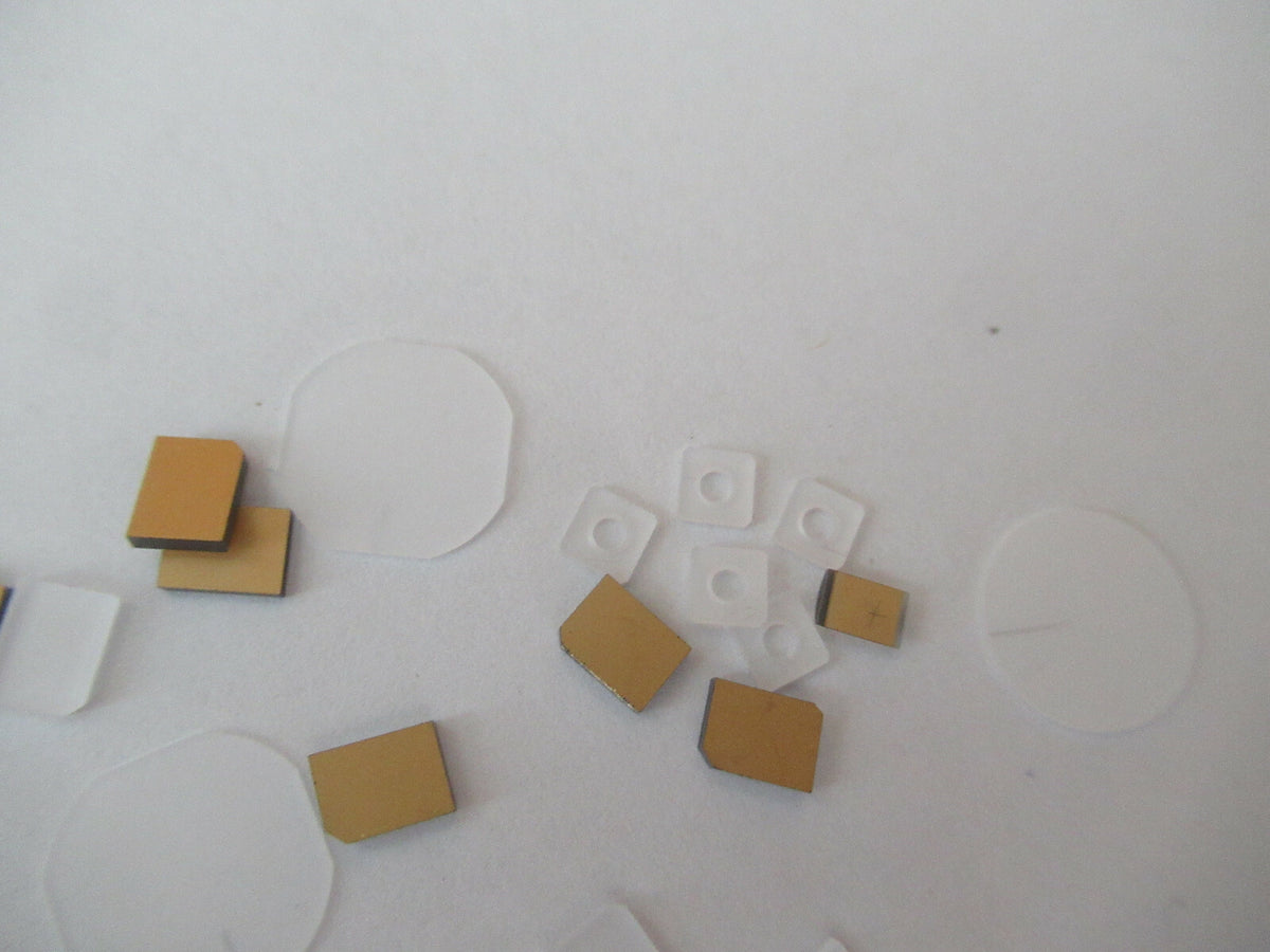 LOT X Y XY-CUT PIEZO QUARTZ PIEZOELECTRIC BLANKS ULTRASONIC SENSOR &F5-A-159