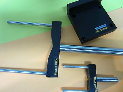 LOT 3 EA OPTICAL FIXTURES MELLES GRIOT SUPPORTS OPTICS BIN#9-14