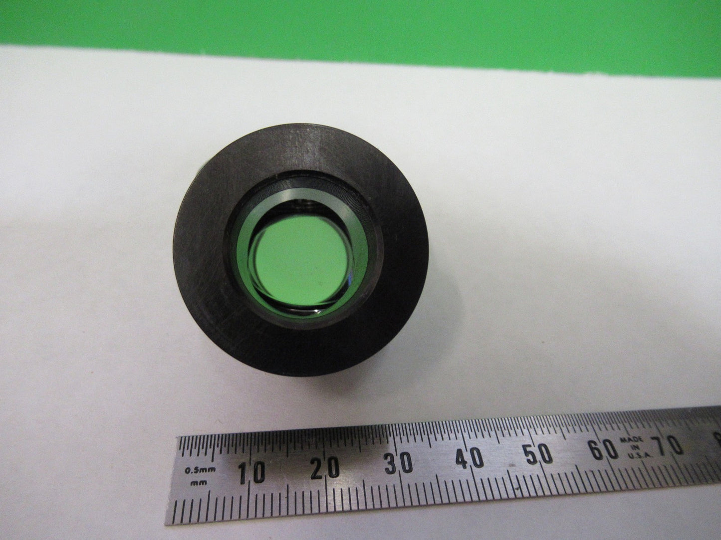 OPTICAL 90 deg MIRROR OPTICS MICROSCOPE PART AS PICTURED U8-A-52