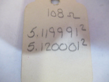 BLILEY 5.120 RESONATOR QUARTZ CRYSTAL GLASS PKG FREQUENCY AS PICTURED &1-DT-12