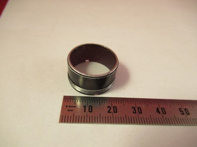 OPTICAL MOUNTED RETICLE MICROMETER MICROSCOPE PART AS PICTURED &39-A-58