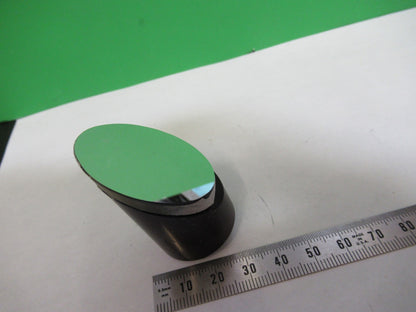OLYMPUS JAPAN MOUNTED GLASS FLAT MIRROR MICROSCOPE PART AS PICTURED T6-B-08