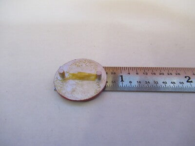 LEITZ WETZLAR GERMANY ALUMINUM LOGO MICROSCOPE PART AS PICTURED &5K-A-36