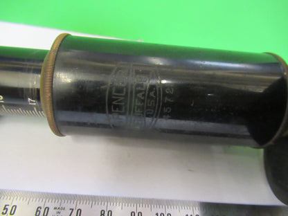 Antique Spencer Lens Co. Tubus + Nosepiece Microscope Part Optics