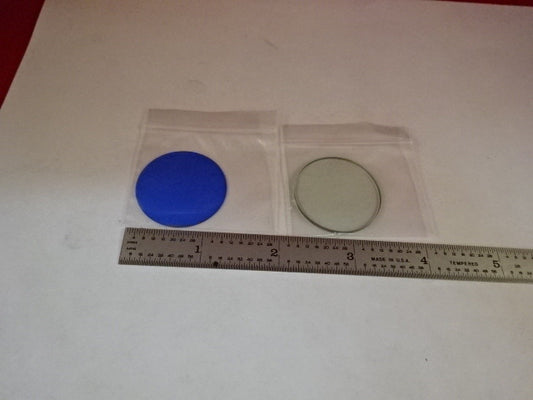 Microscope Part Carl Zeiss AG Germany Filter Lot Illuminator Optics