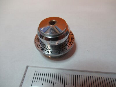 LEITZ WETZLAR POL OBJECTIVE 6FL OPTIC 215mm MICROSCOPE PART AS PICTURED &3K-A-40