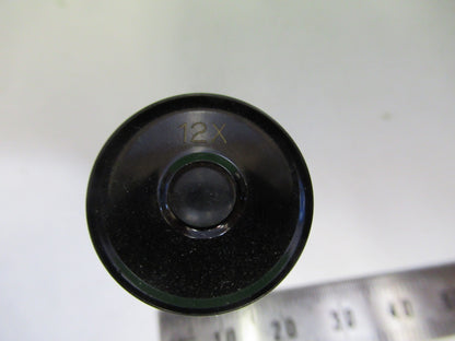 PRECISION JAPAN 12X OCULAR 18mm dia EYEPIECE MICROSCOPE PART AS PICTURED U9-A-20