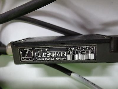 MICROSCOPE OPTICAL PART HEIDENHAIN GERMANY LIF 10 POSITIONING OPTICS BIN#67-16