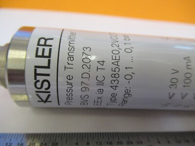 KISTLER SWISS 4385AE PRESSURE TRANSMITTER SENSOR AS PICTURED &Q6-A-87