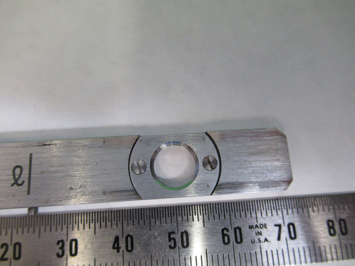 ZEISS GERMANY POL LAMBDA SLIDE OPTICS MICROSCOPE PART AS PICTURED X9-B-05